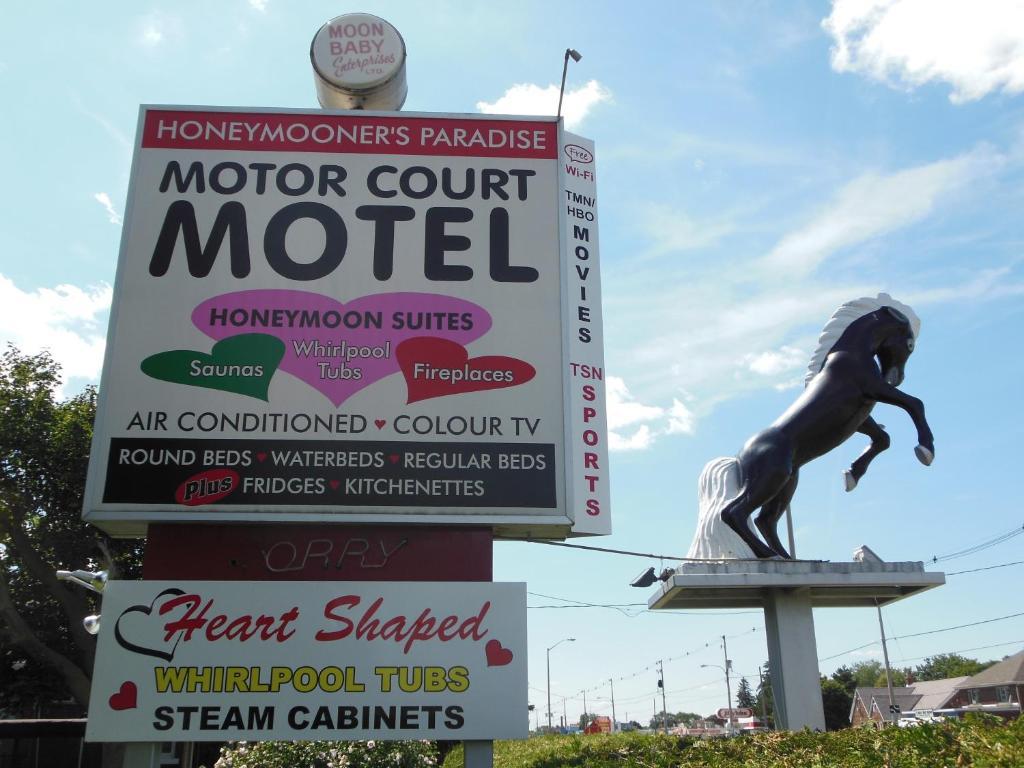 Motor Court Motel Londra Esterno foto